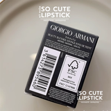  Mút Tán Nền Giorgio Armani Đỏ 