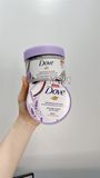  Tẩy tế bào chết Dove Exfoliating Body Polish 298g - Oải Hương & Sữa Dừa - Crushed Lavender & Coconut Milk 