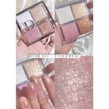  [Fullbox] Phấn bắt sáng 4 ô Highlight Dior Backstage Glow Face Palette - 001 Universal 