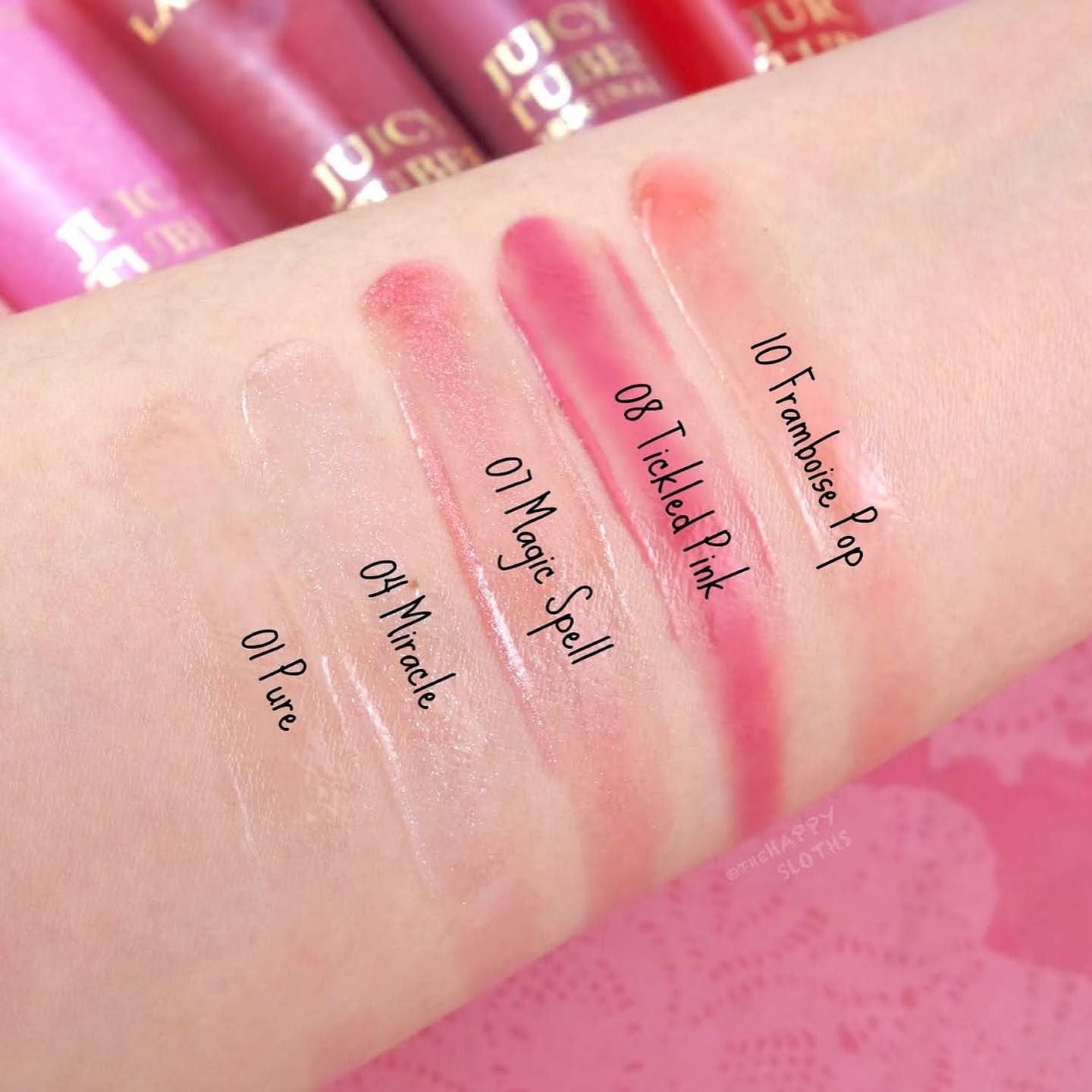 Son dưỡng Lancome Juicy Tube Ticked Pink 15ml – Mỹ Phẩm