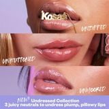  Son Bóng Kosas Wet Lip Oil Plumping Peptide Lip Treatment Gloss - Unbuttoned 2ml 