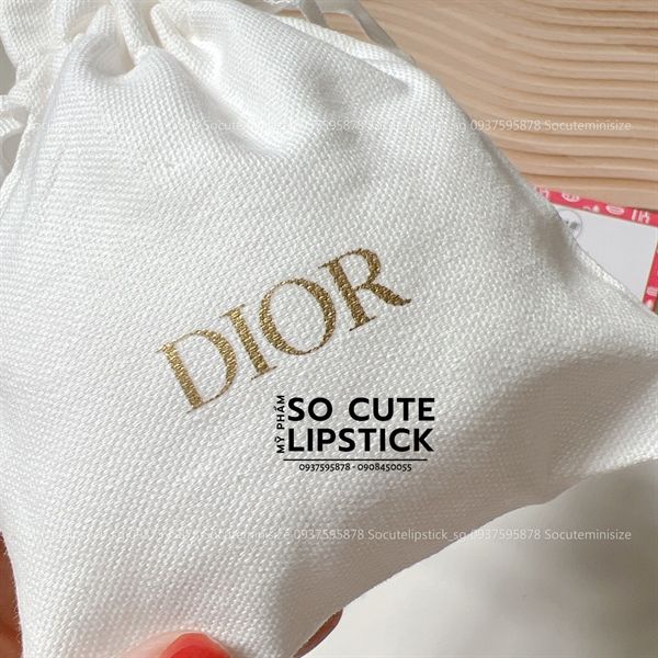  Túi Dây Rút Dior 19.6x13.6cm Size To 