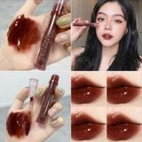  Son Tint Lilybyred Glassy Layer Fixing Tint No.08 Burnt Brick - Nâu Đỏ Socola 
