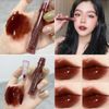 Son Tint Lilybyred Glassy Layer Fixing Tint No.08 Burnt Brick - Nâu Đỏ Socola
