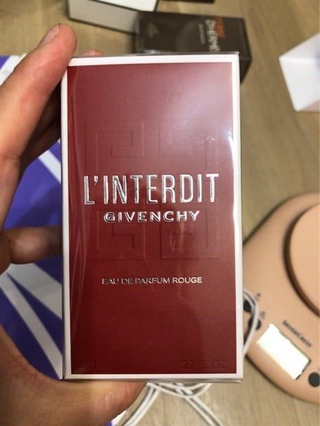  NƯỚC HOA GIVENHY INTERDIT BẢN 80ML EAU DE PARFUM ĐỎ MỚI 2021 