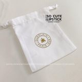  Túi Dây Rút Guuerlain Trắng 12x16cm 