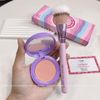 Set Cọ và Phấn Má Hồng NIB Half Caked Best Friends Forever In Bloom + Duo Fiber Brush màu Me & U