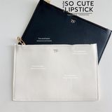  Túi dẹp Tom Ford Đen 20.6x14cm 