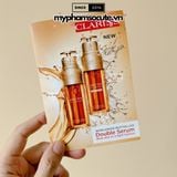  Sample Tinh Chất Dưỡng Clarins Double Serum 0.9mlx2 