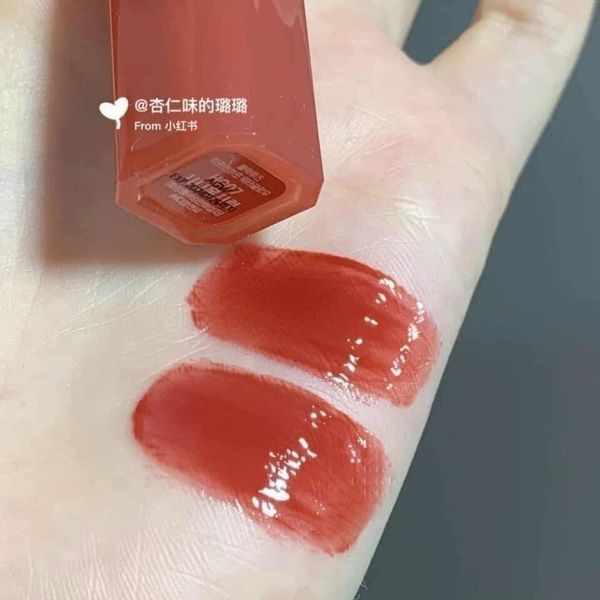 Son Black Rouge Half N Half Water Glow HG07 Nâu Đào Mỹ Phẩm