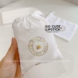  Túi Dây Rút Guuerlain Trắng 12x16cm 