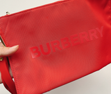  Túi Đỏ Burberry 25x16cm Có Dây Đeo 