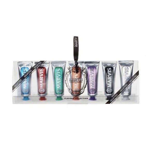  Set 7 Tuýp Kem Đánh Răng Marvis Travel With Flavour 25ml 