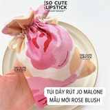  Túi rút Jo Malone Hồng Rose Blush Pouch 12x15,5cm 
