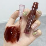  Son Tint Lilybyred Glassy Layer Fixing Tint No.08 Burnt Brick - Nâu Đỏ Socola 