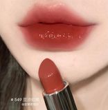  Son Môi MAC Lustreglass Lipstick 549 PDA Màu Đỏ Đất 