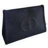 Túi Dior Đen Nút Bấm 17x11x6cm Ko Hộp