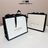 Túi giấy Gucci Trắng Có Nơ 17x14.5x6cm