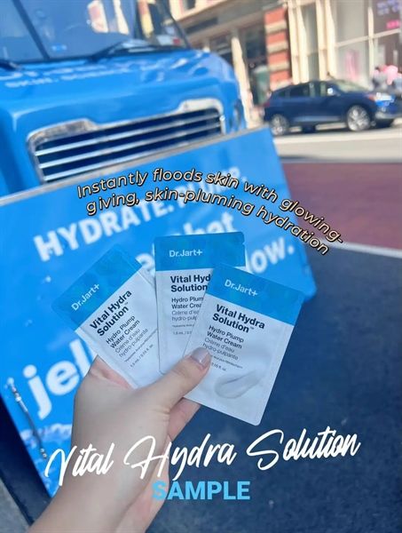  Sample Kem Dưỡng Dr Jart+ Vital Hydra Solution Hydro Plump Water Cream 1.5ml 