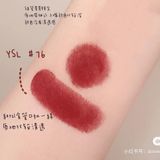  Tester - Son YSL Rouge Volupte Shine Oil-In-Stick 76 Fullbox 