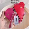 Ví Móc Khóa Trái Tim Estee Lauder Đỏ - Hồng