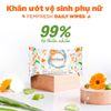 Khăn Ướt Vệ Sinh VK Hằng Ngày FEMFRESH Intimate Skin Care Daily Wipes - 10 Tờ ( Có Tem Phụ)