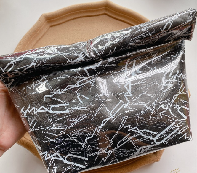  Túi Clutch MAC Trong Suốt Chống Thấm Nước 16x17cm 