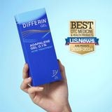  Kem mụn Differin Adapalene Gel 0.1% 45g - Vòi Pump - Mẫu Mới Date 06/26 