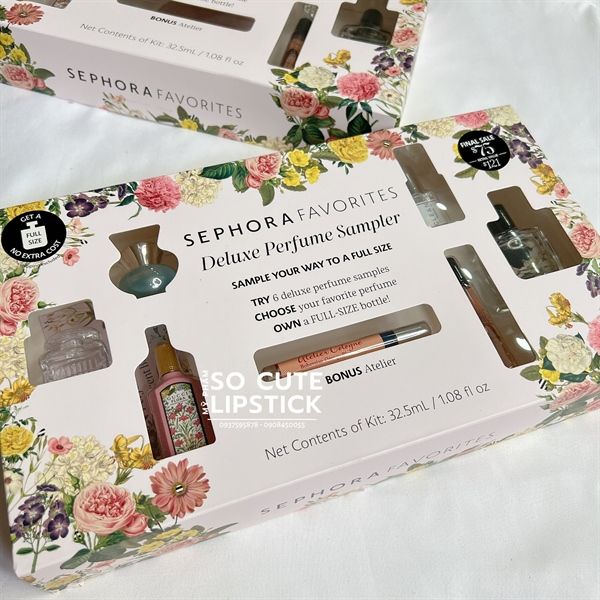 Set Nước Hoa Sephora Favorites Deluxe Perfume Sampler Set – Mỹ
