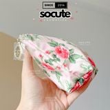  Túi Đựng Mỹ Phẩm Estee Lauder Lauduree Hoa Hồng 23.5x14x6cm 