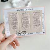  Sample Kem nền Guerlain Lingerie De Peau 3 Tone 0.5ml*3 