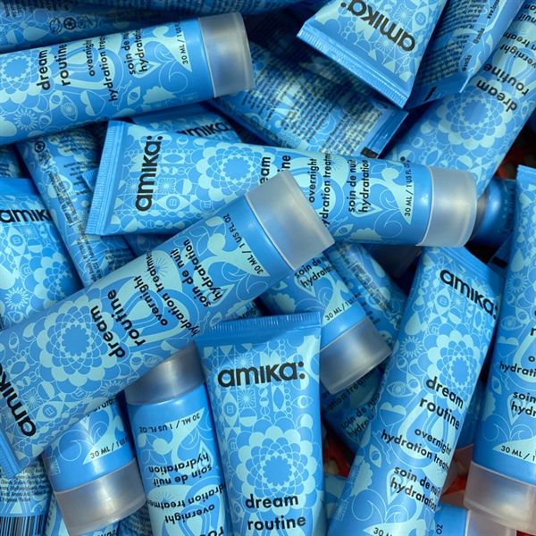  Tuýp 30ml - Mặt nạ ngủ cấp nước cho tóc Amika Dream Routine Overnight Hydration Treatment 