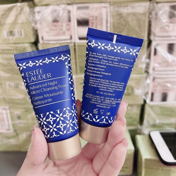 Sữa Rửa Mặt Estee Lauder Advanced Night Micro Cleansing Foam 30Ml – Mỹ Phẩm  Socutelipstick / Tiệm Socute