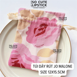  Túi rút Jo Malone Hồng Rose Blush Pouch 12x15,5cm 