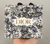  Túi Giấy Dior Vuông 14.5x5x13 - Họa Tiết JOUY 
