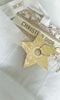 Ngôi Sao Vàng Dior 2024 Metal Gold Star Charm