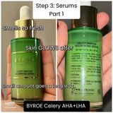  Tinh Chất Byroe York Celery Aha + Lha Resurfacing Serum 30ml 