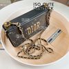 Túi Dior Rouge Couture Lipstick Pouch - Custom Kèm Dây Siêu Đẹp
