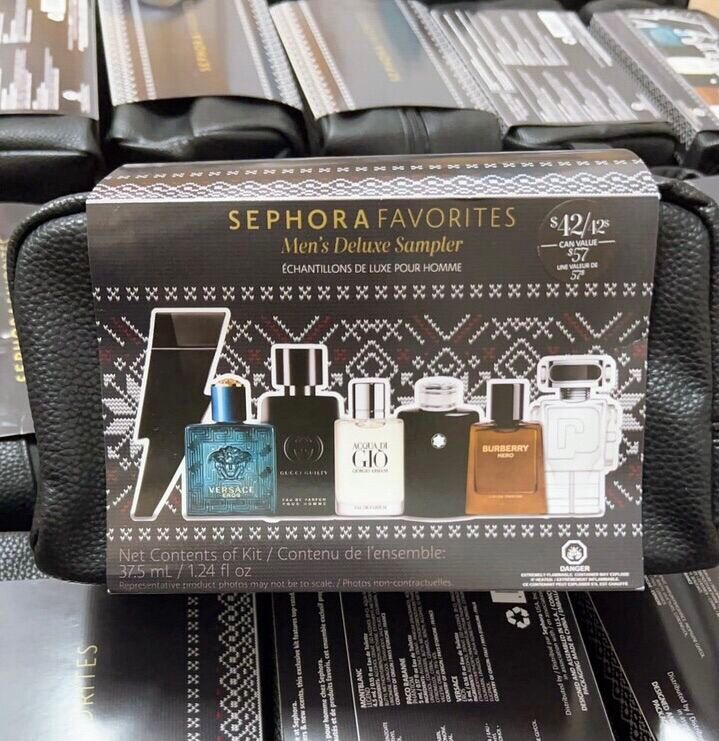  Set Nước Hoa Nam 7 Chai Fragrance Discovery Collection For Him -Sephora Deluxe Cologne Sampler Set - Sephora Favorites 