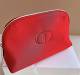  Túi Đựng Mỹ Phẩm Dior Đỏ Kèm Hộp Mẫu Mới 2023 - 19x11x6cm 
