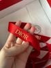  Dây Ruy Băng Dior Đỏ Chữ Vàng 1M 
