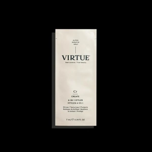  Sample kem tạo kiểu tóc tạo độ mềm, bóng Virtue Create 6-in-1 Styler 7ml 