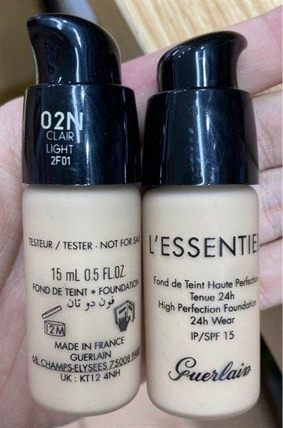  Kem nền Guerlain L'essentiel High Perfection Foundation 02N 15ml - Matte 