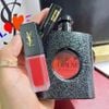 Set Nước Hoa YSSL Black Opium EDP GIft Set (Mascara - Nước Hoa Fullsize 90ml - Son YSSL 208 Fullsize)