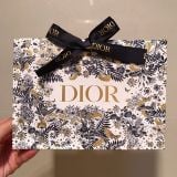  Túi Giấy Dior Nơ Ruy Băng Xanh 19x5x14x7cm - Họa Tiết 