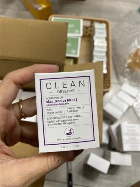  Nước Hoa Clean Reserve Skin [ reserve blend] 3ml Chai Lăn 