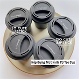  Mút Trang Điểm M.A.C Bông Đen + Hộp Đựng Mút Màu Đen 