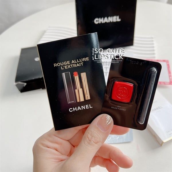  Vỉ Son CHANEL Rouge Allure L'EXTRAIT 854 