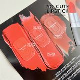 Vỉ Son Mac Satin Lipstick ( MAC Red- Ruby Woo- Marrakesh) 