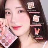  Phấn Mắt Dasique Shadow Ice Cream Palette 9 Colors - 19 Candy Berry 